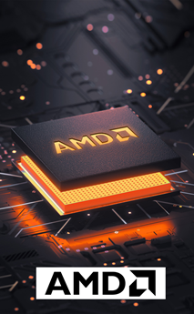 Logo de la marca AMD