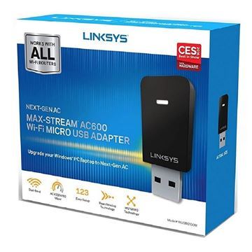 Imagen de Miniadaptador Usb Wifi Ac600 Max-stream Wusb6100m