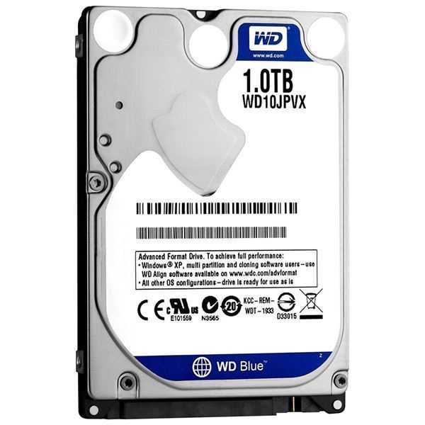 Imagen de Western Digital 1TB Blue 2.5" Disco Duro Notebook WD10SPZX