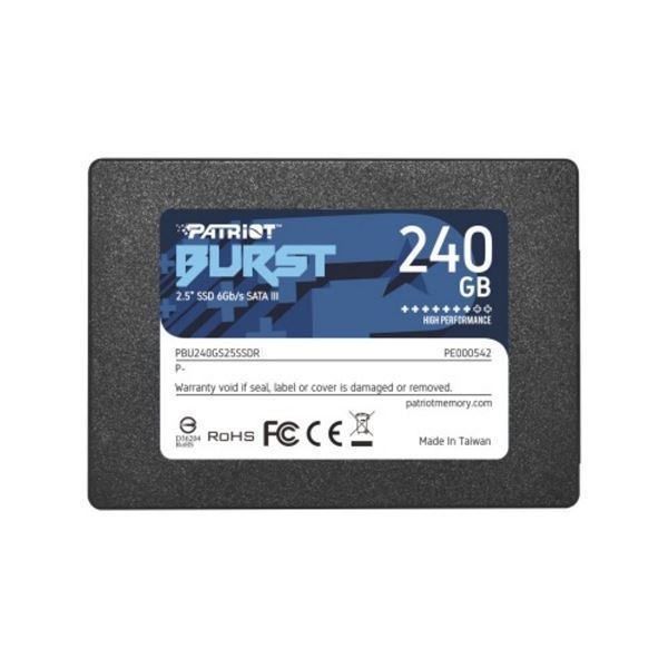 Imagen de Patriot SSD 240gb SATA PBE240GS25SSDR