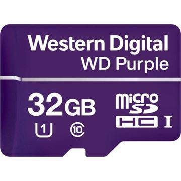 Imagen de Memoria Micro Sd Wd Purple Sdhc 32gb 500cl