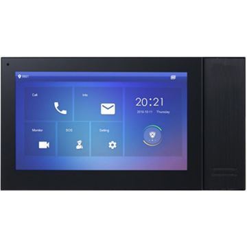 Imagen de Dahua Monitor Vdp Ip Vth2421fb-p 7" Poe Sd Alarma