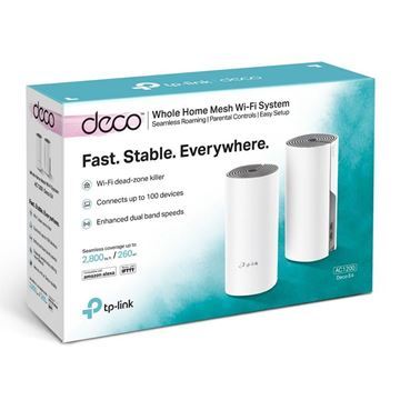 Imagen de Sistema Wi-Fi mesh TP-Link Deco E4 Ac1200 (2 Pack)