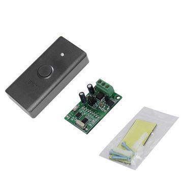 Imagen de Boton Apertura Secukey Contacto Seco Adhesivo W1