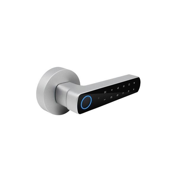 Imagen de Cerrojo Inteligente Secukey Silver Tuya Bt D100-bt