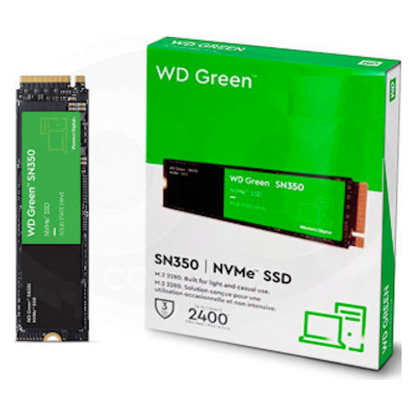 Imagen de Western Digital SSD 240GB Nvme Green Sn350 WDS240G2G0C