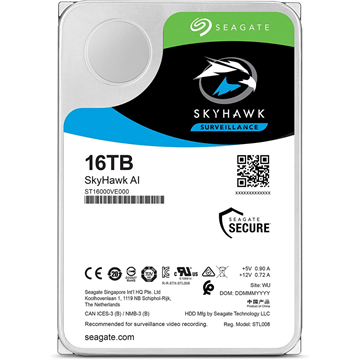 Imagen de Seagate Disco Duro 16TB SkyHawk AI ST16000VE000