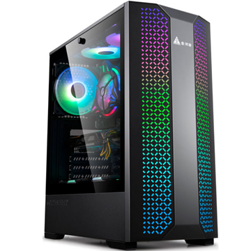 Imagen de STARKGEAR 7689B Gamer RGB LED Lateral Vidrio