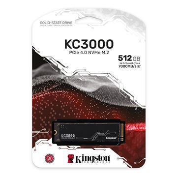 Imagen de Kingston KC3000 SSD NVMe 512GB SKC3000S/512G