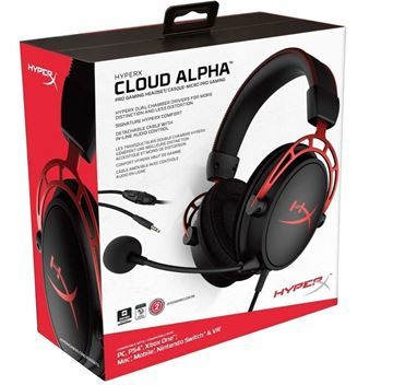 Imagen de Hyperx Cloud Alpha Red 4P5L1AA#ABL