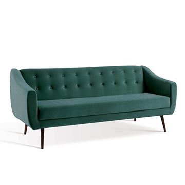 Imagen de Sofa Cama Durham Velvet Verde