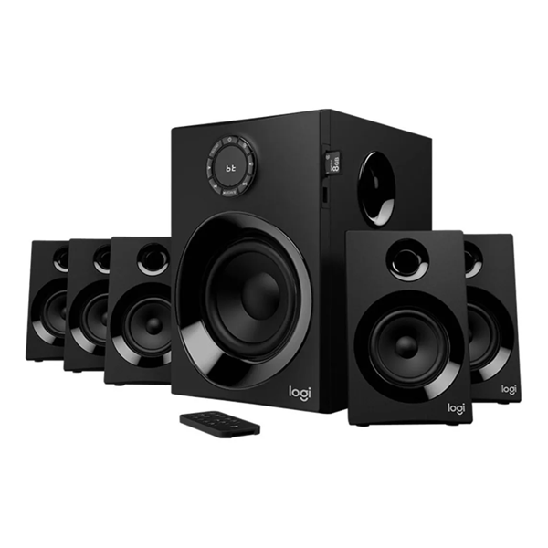Imagen de Parlantes 5.1 Logitech Envolvente bluetooth c/control Z607