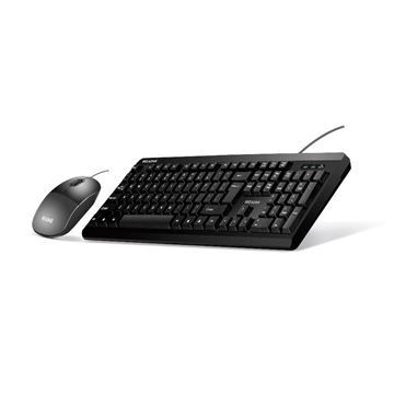Imagen de Combo Wesdar Teclado Y Mouse V2 Black