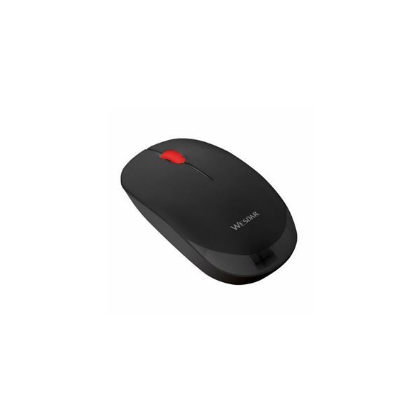 Imagen de Mouse Wesdar X 19 Inalámbrico Black / Red