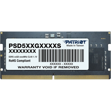 Imagen de Patriot 8gb Ddr5 4800 Sodimm Notebook PSD58G480041S
