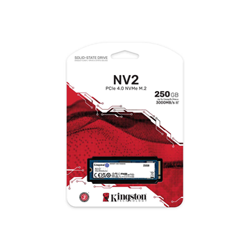 Imagen de Kingston NV2 SSD NVMe 250GB SNV2S/250G
