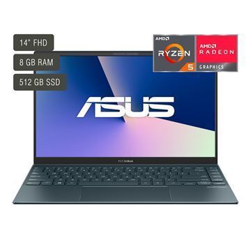 Imagen de Notebook Asus Zenbook 14'' Ryzen 5 8gb 512gb W11