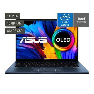 Imagen de Notebook Asus Zenbook 14" Core I7 16gb 512gb W11