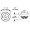 Imagen de Lámpara Led Ledion ES111/AR111 Blanco Cálido 10W 12V