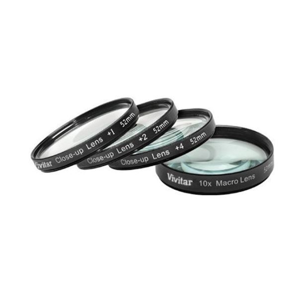 Imagen de Kit de Lentes Aumento Óptico Vivitar 52mm