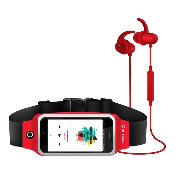 Imagen de Kit Deportivo Cinturón + Auriculares Inalámbricos Hypergear