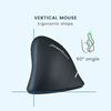 Imagen de Mouse Diestro Ergonómico Inalámbrico Perixx 608