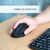 Imagen de Mouse Diestro Ergonómico Inalámbrico Perixx 608