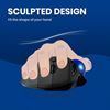 Imagen de Mouse Diestro Ergonómico Inalámbrico Trackball Perixx 801