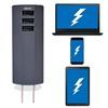 Imagen de Cargador Portable para Notebook 8 Puntas Intercambiables Salida USB