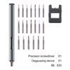 Imagen de Kit De Mini Destornilladores 20en1 Best BST-9911B Luz Led