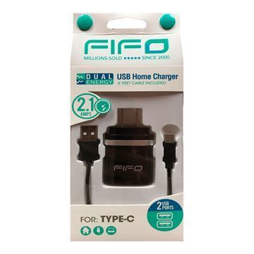 Imagen de Cargador Fifo de Pared con Cable Usb Tipo C