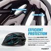 Imagen de Casco Para Ciclismo Con Vicera y Luz Funwict Ajustable