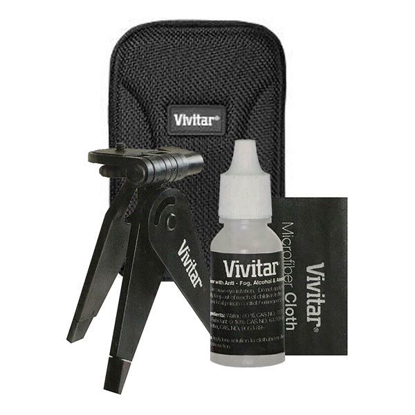 Imagen de Kit Para Fotografía Vivitar Estuche + Trípode + Limpieza