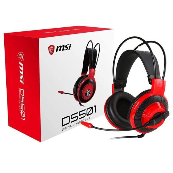 Imagen de Auriculares Gaming Msi Ds501 40mm 3,5mm