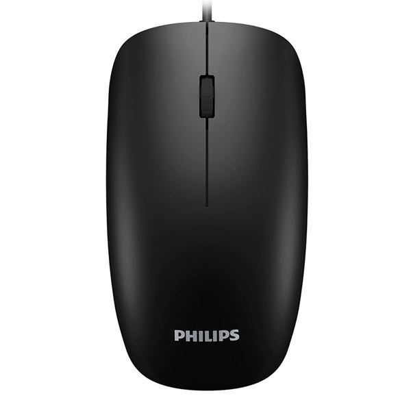 Imagen de Mouse Ambidiestro Usb Philips 1000dpi