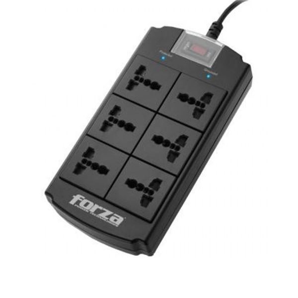 Imagen de Supresor de Picos Forza FSP06MN, 6 Salidas, 1800W