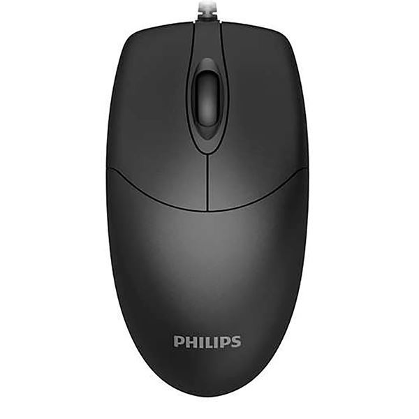 Imagen de Mouse Ambidiestro Usb Philips 1000dpi