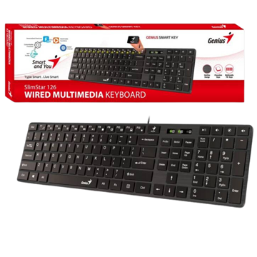 Imagen de Teclado Genius Slimstar 126 USB