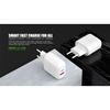 Imagen de Cargador De Pared + Cable 5A Oraimo Usb Y Tipo C Eu 22,5w