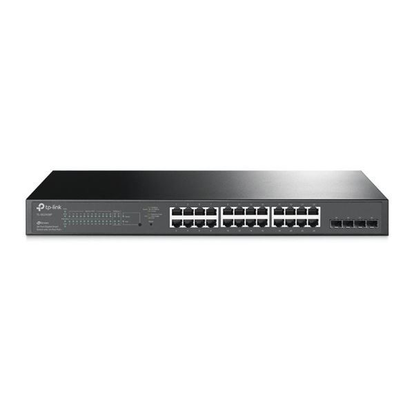 Imagen de Switch Tp-link Sg2428p Js 24pt Gbit Adm Poe+ Sfp