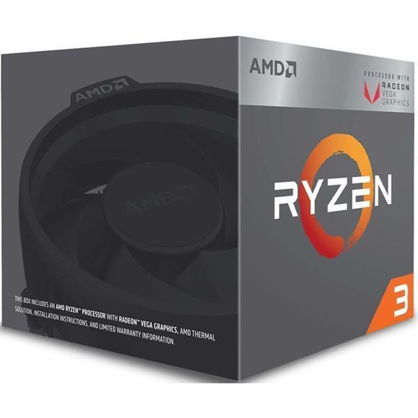Imagen de Amd Ryzen 3 3200g Video Radeon Vega 8 Am4 YD3200C5FHBOX