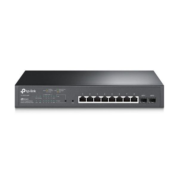 Imagen de Switch Tp-link Sg2210mp Js 8pt Gbit Adm Poe+ 2sfp