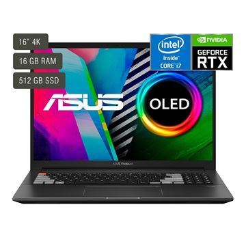 Imagen de Notebook Gaming Asus 16'' Oled I7 16gb 512gb Win11 Rtx3050