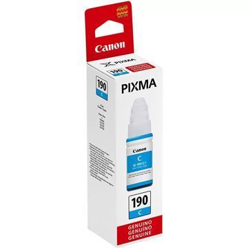 Imagen de Tinta Refil Original Canon GI 190 C 70 ml Cián