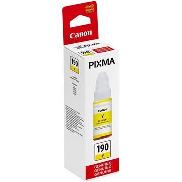Imagen de Tinta Refil Original Canon GI 190 Y 70 ml Amarillo