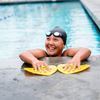 Imagen de Paletas Flotantes Natación Finis Manta Paddles M