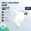 Imagen de Cargador De Pared + Cable Usb C - Usb C Oraimo Eu 65w
