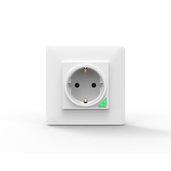 Imagen de Toma De Pared Wifi Schuko 16a 3600w Tuya Smart