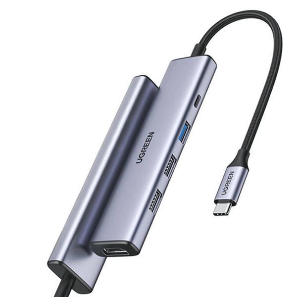 Imagen de Ugreen Adaptador Hub 5 En 1 Usb-c