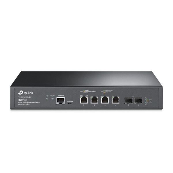 Imagen de Switch Tp-link Sx3206hpp 4pt 10g Adm 4poe++ 2sfp+